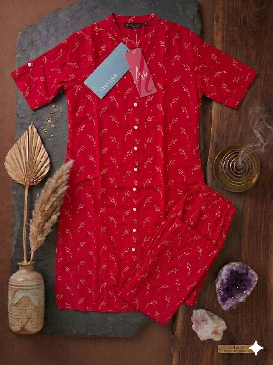 Cordset Full Length (Red)