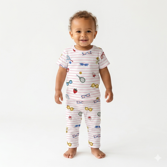 Multi Print Pant Cordset (7year to 8year)