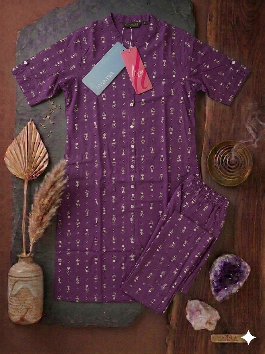Cordset Full Length (Purple)