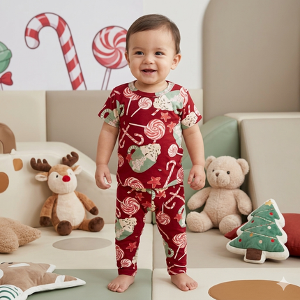 Chocolate Print Pant Set (2year to 3year)