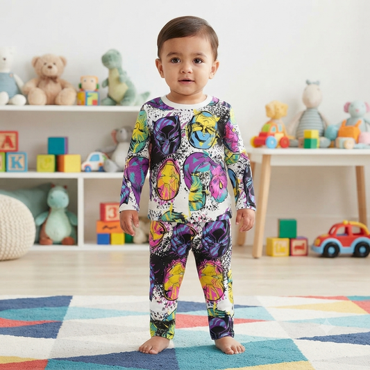 Avengers Full Sleeve Print Pant Set (1year to 2year)