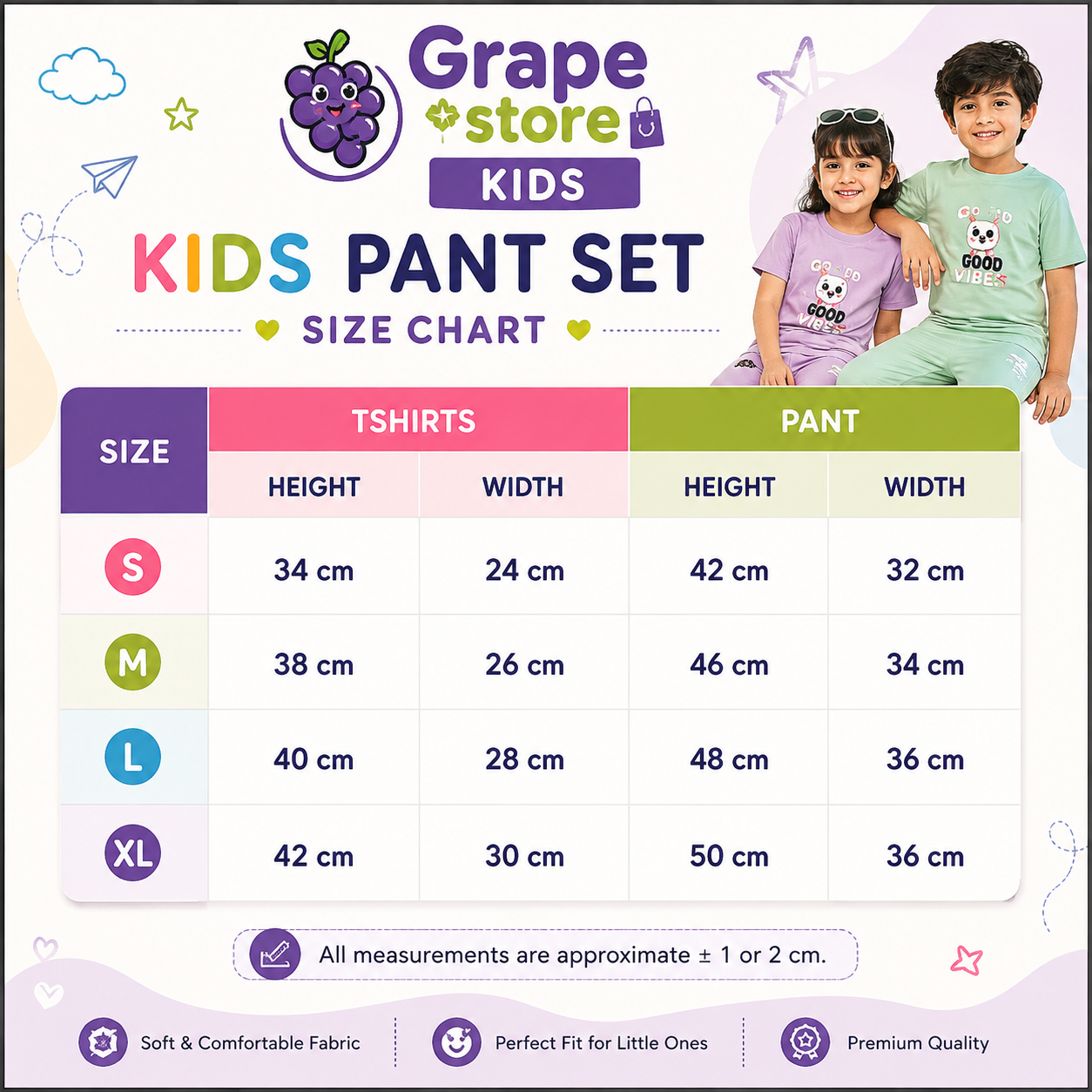 Mini Flight Print Pant Cordset (1year to 2year)