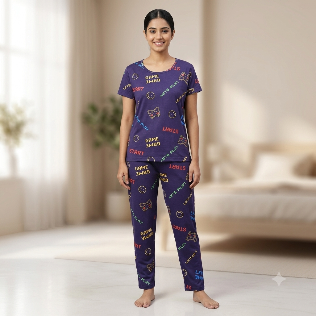 Game Print Print Pyjamas (XXL)