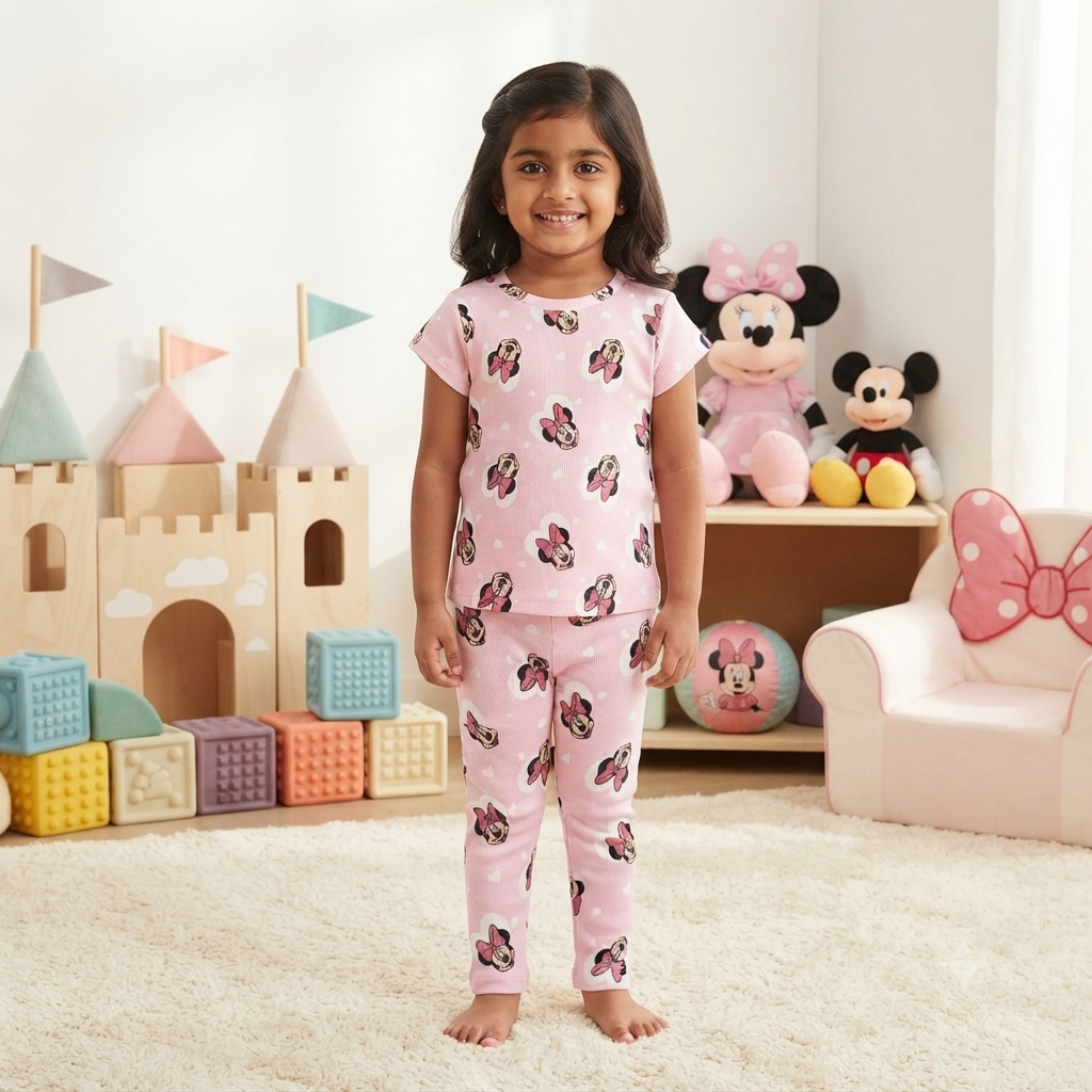 Mickey Pant Set (4year to 5year) (Girls)