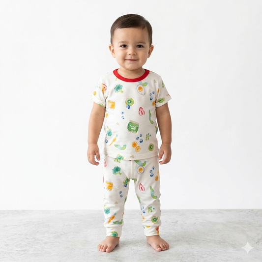 Vegetable Print Pant Cordset (2year to 3year)