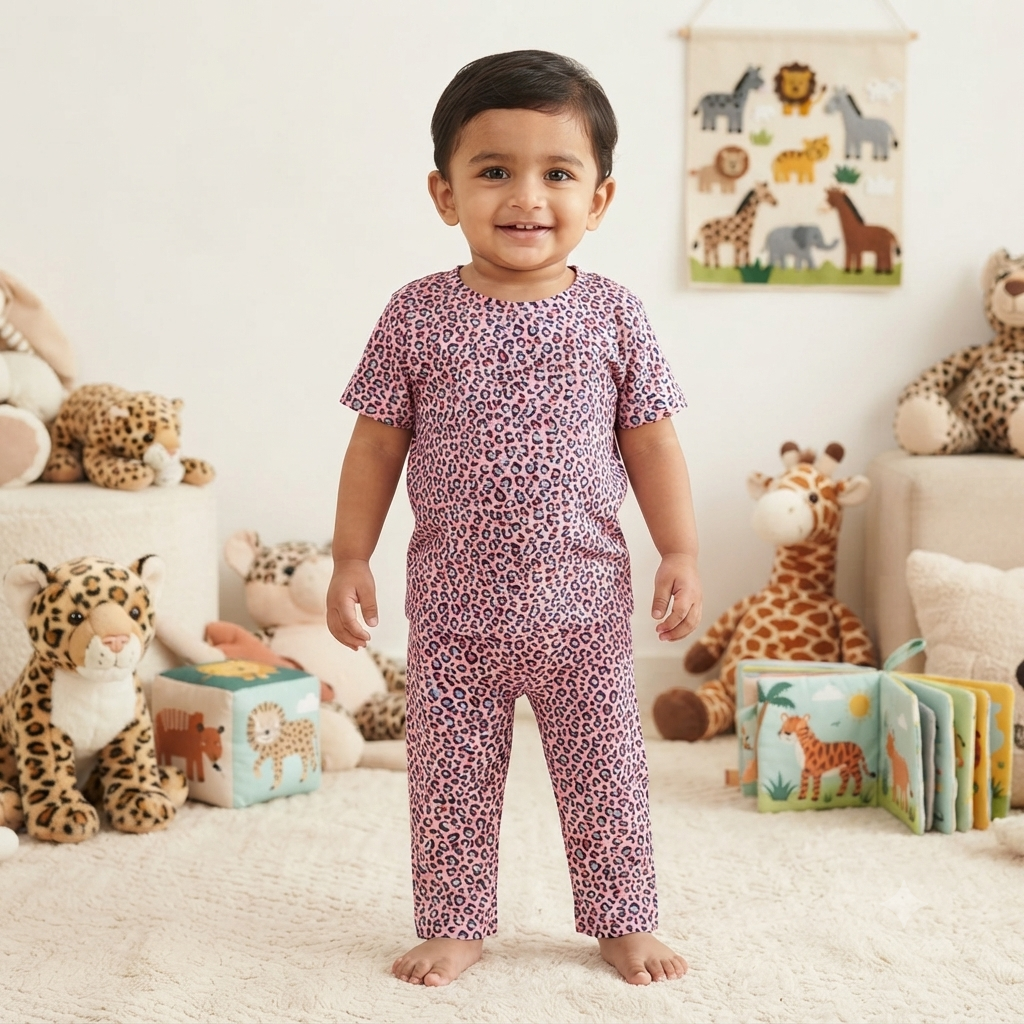 Cheetah Print Pant Cordset (6month to 1year)