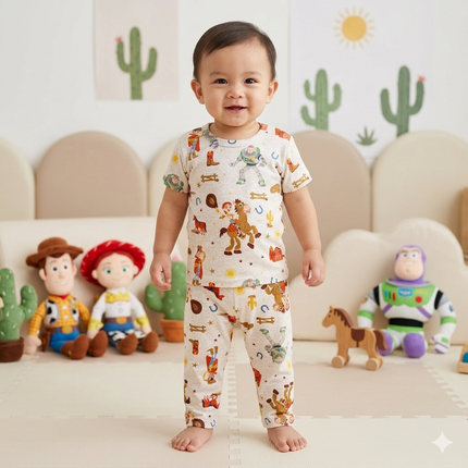 Multi Toy Print Pant Set (1year to 2year)