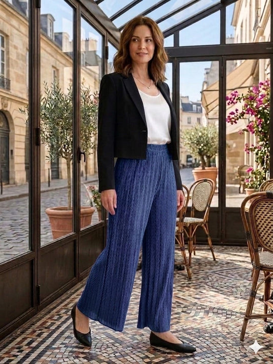 Navy Colour Palazzo Pant (Free Size)