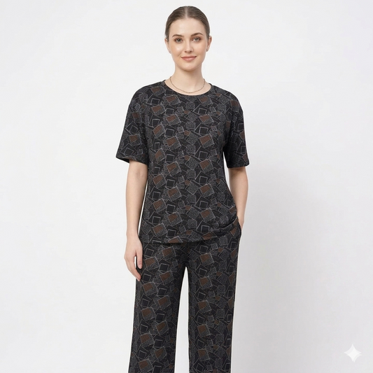 Card Print Pyjamas