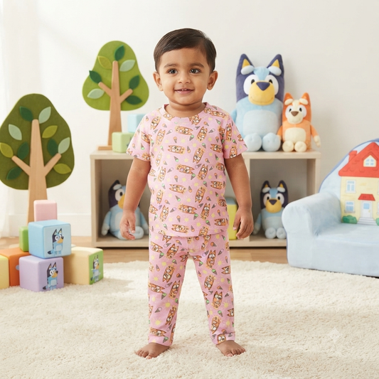 Bingo Print Pant Set (6month to 1year)