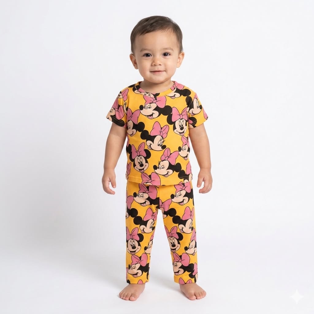 Micky Print Pant Cordset (1year to 2year)