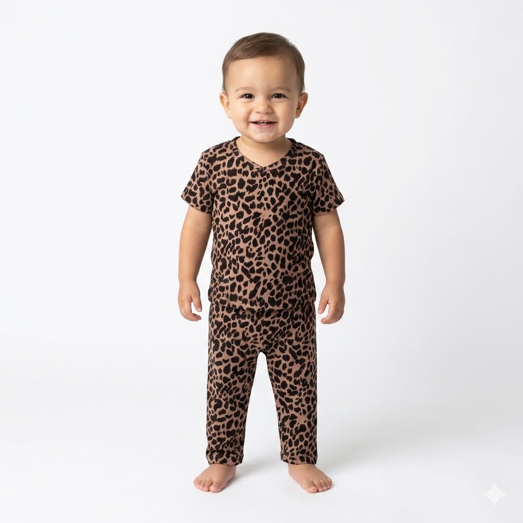 Dotted Print Pant Cordset (3year to 4year)