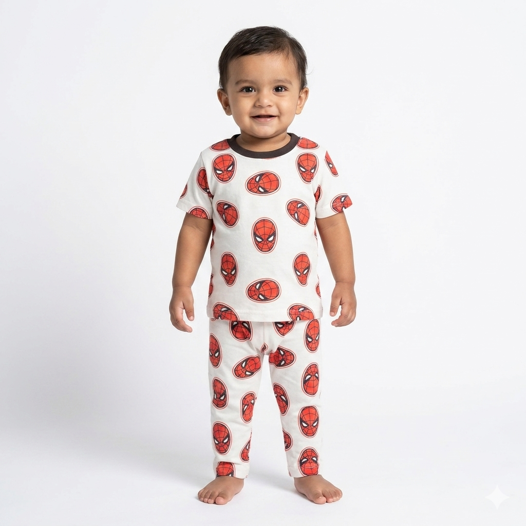 Spiderman Print Pant Cordset (6month to 1year)