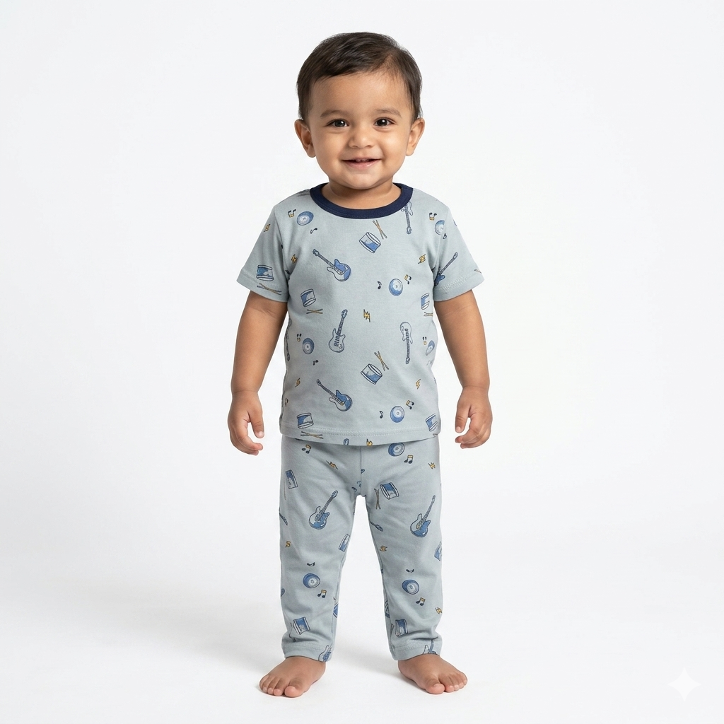 Music Print Pant Cordset (1year to 2year)