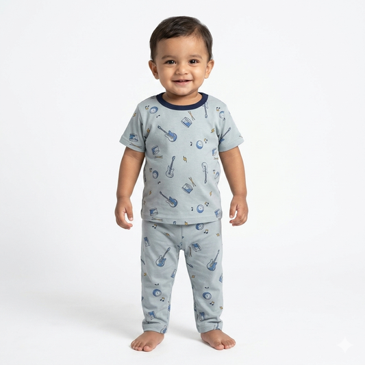 Music Print Pant Cordset (1year to 2year)