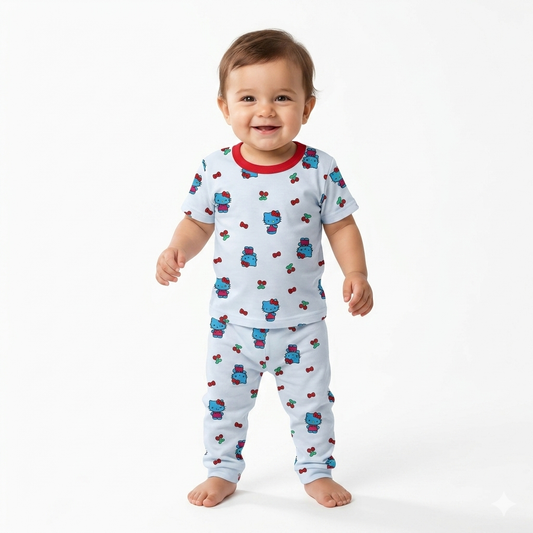 Hello kitty Print Pant Cordset (4year to 5year)