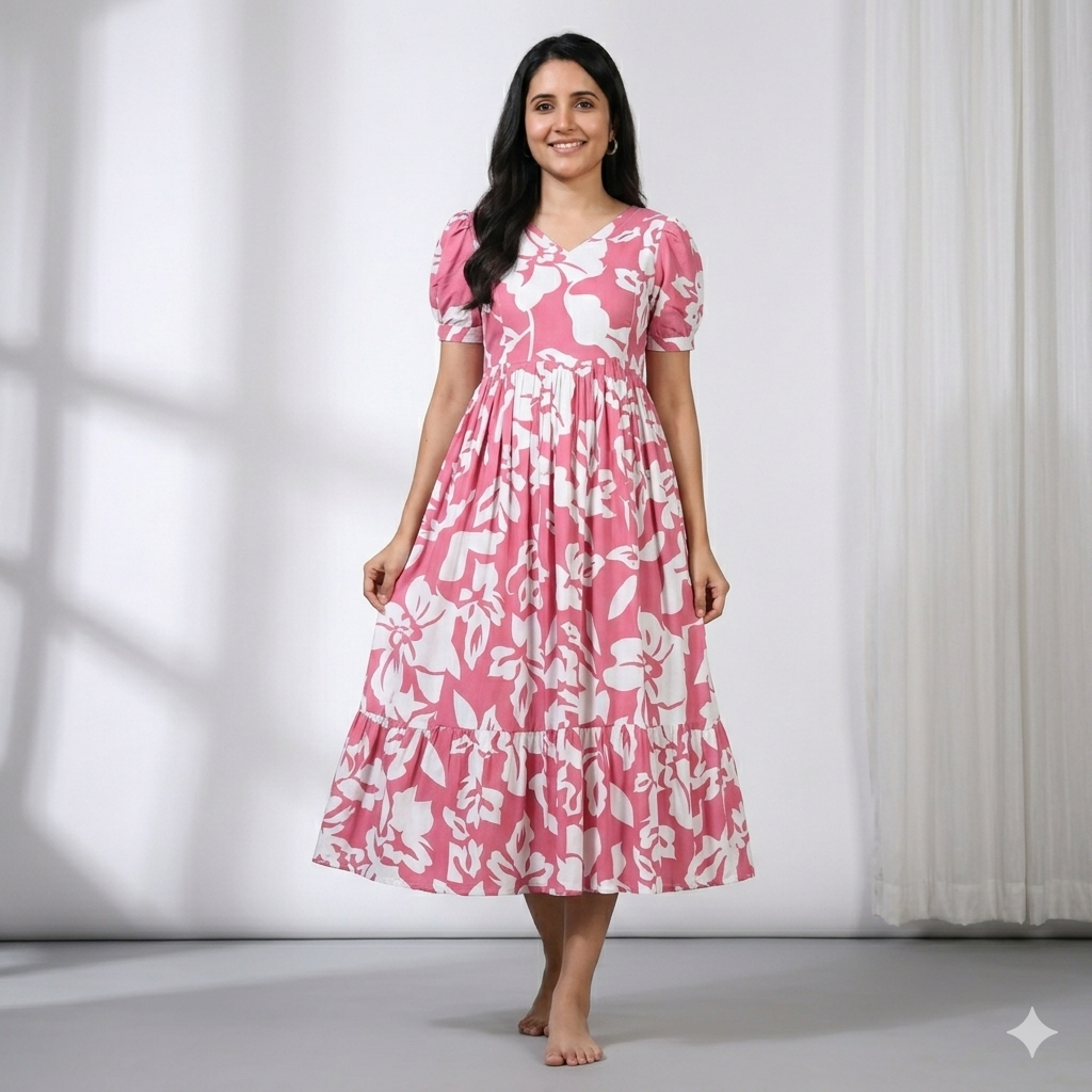 Pink Feeding Maxi (Invisible Zip)