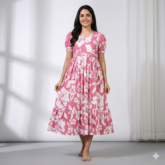 Pink Feeding Maxi (Invisible Zip)