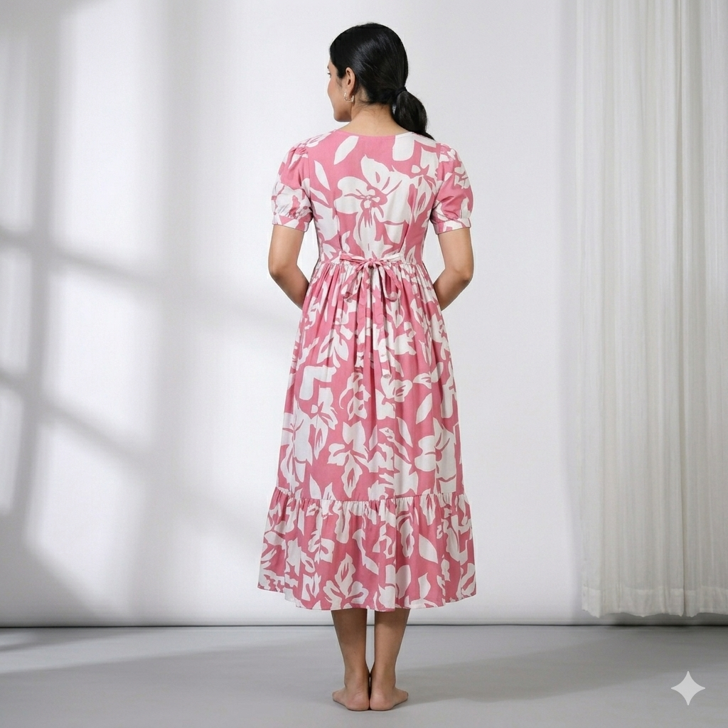 Pink Feeding Maxi (Invisible Zip)