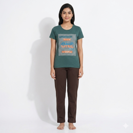 Unique Green Womens T-shirts