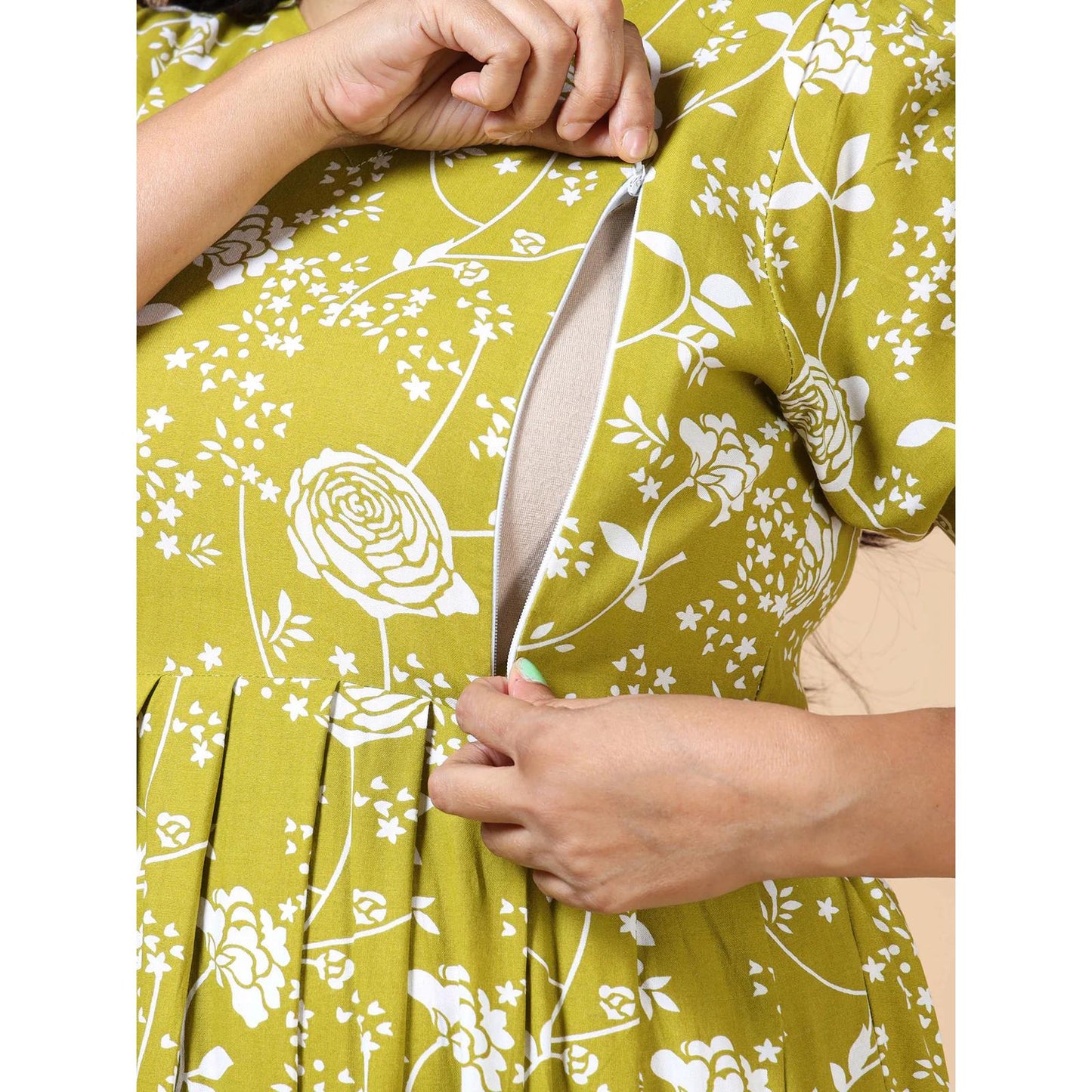 Green Feeding Maxi (Invisible Zip)