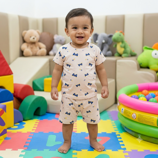 Game Print Shorts Cordset (4year to 5year)