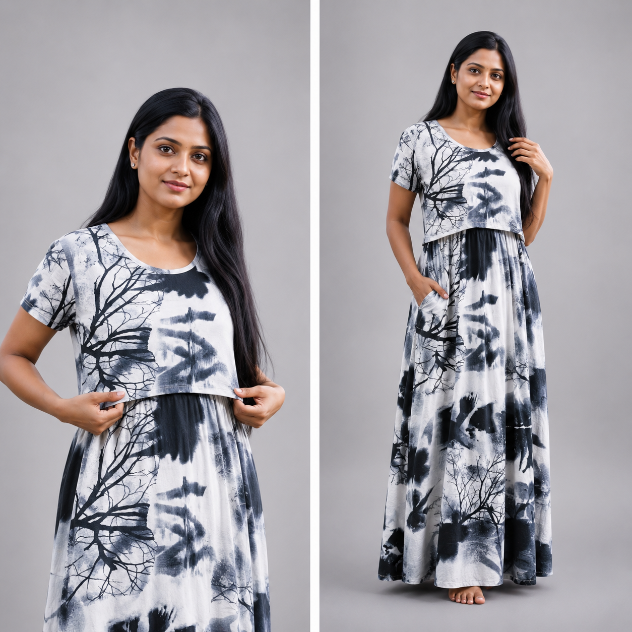 Tree Zipless Feeding Loungwear