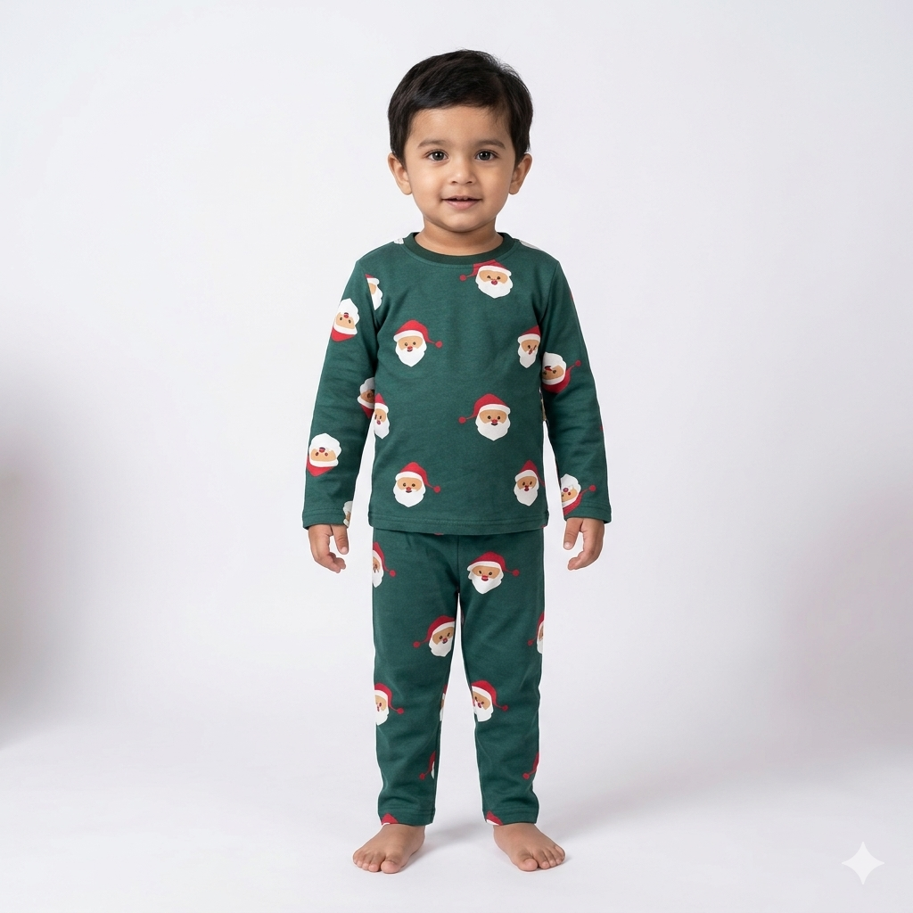 Christmas Full Sleeve Pant Cordset (4year to 5year)