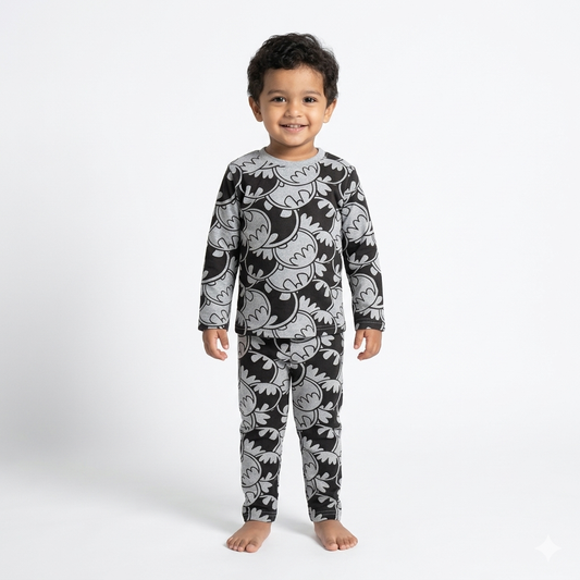 Cute Printed Full Sleeve Pant Cordset (5year to 6year)