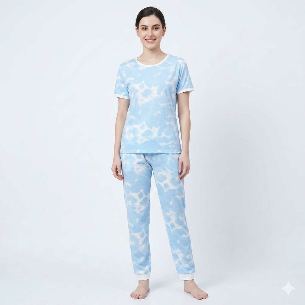 Cloud Print Pyjamas