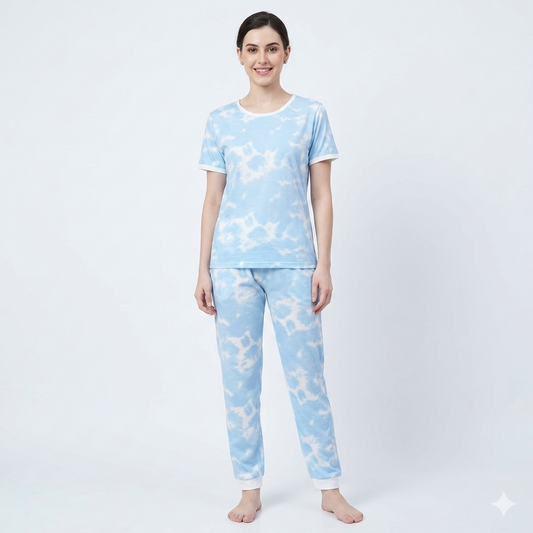 Cloud Print Pyjamas