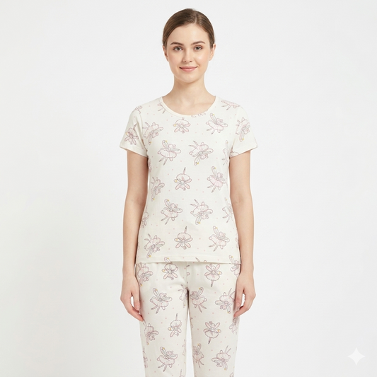 Butterfly Print Pyjamas