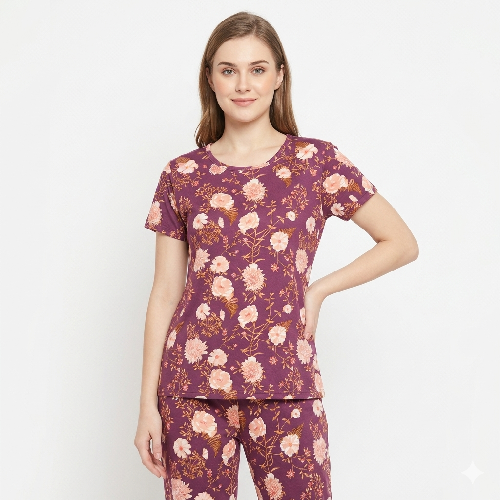 Flower Print Pyjamas