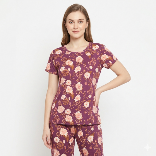 Flower Print Pyjamas