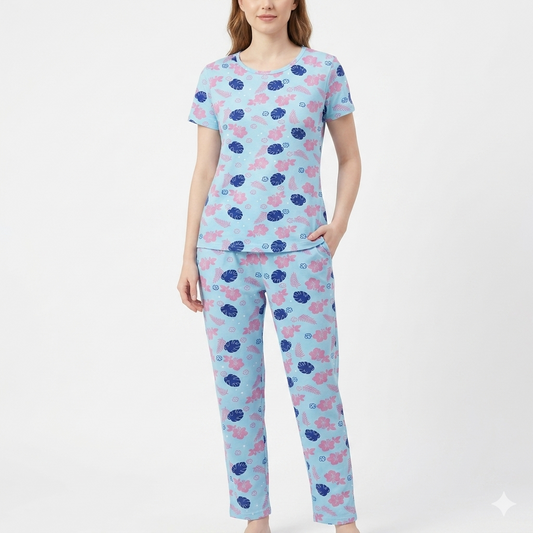 Leaf and Flower Pyjamas